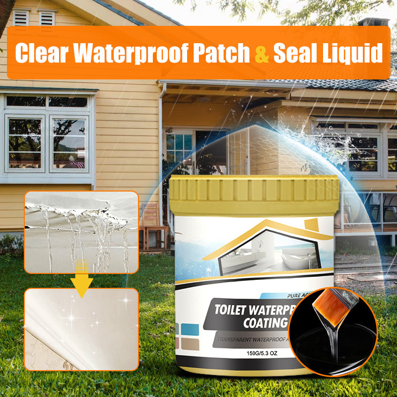 🪣Clear Waterproof Patch & Seal Liquid