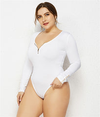 Seamless Long Sleeve Oversize Bodysuit