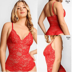 Shapewear Laced Bodysuit