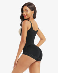 Lace Zipper Open Bust Shapewear