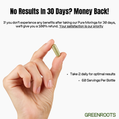 🔥100% Pure Moringa Capsules (60 capsules per bottle)