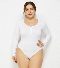 Seamless Long Sleeve Oversize Bodysuit