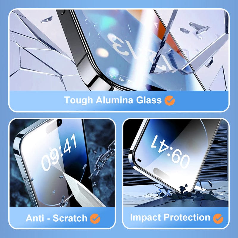 DreamMotto™ Electronics & Accessories 💥Limited time 50% off🔥 iPhone Tempered Anti-Peeking Screen Protector - No Bubbles No Dust