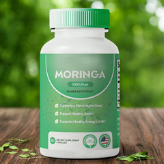 🔥100% Pure Moringa Capsules (60 capsules per bottle)