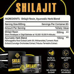 🔥Himalayan Shilajit Resin, 600mg Max Potency