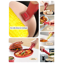 Multi-functional Anti-Scald Bowl Holder Clip for Kitchen