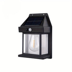 Solar LED Courtyard Lamp with Motion Sensors