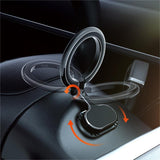 Magsafe Car Mount Magnetic Ring Holder: Foldable Phone Navigation Stand